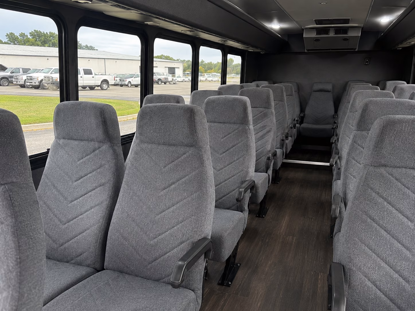 lakewood 20 passenger minibus inside