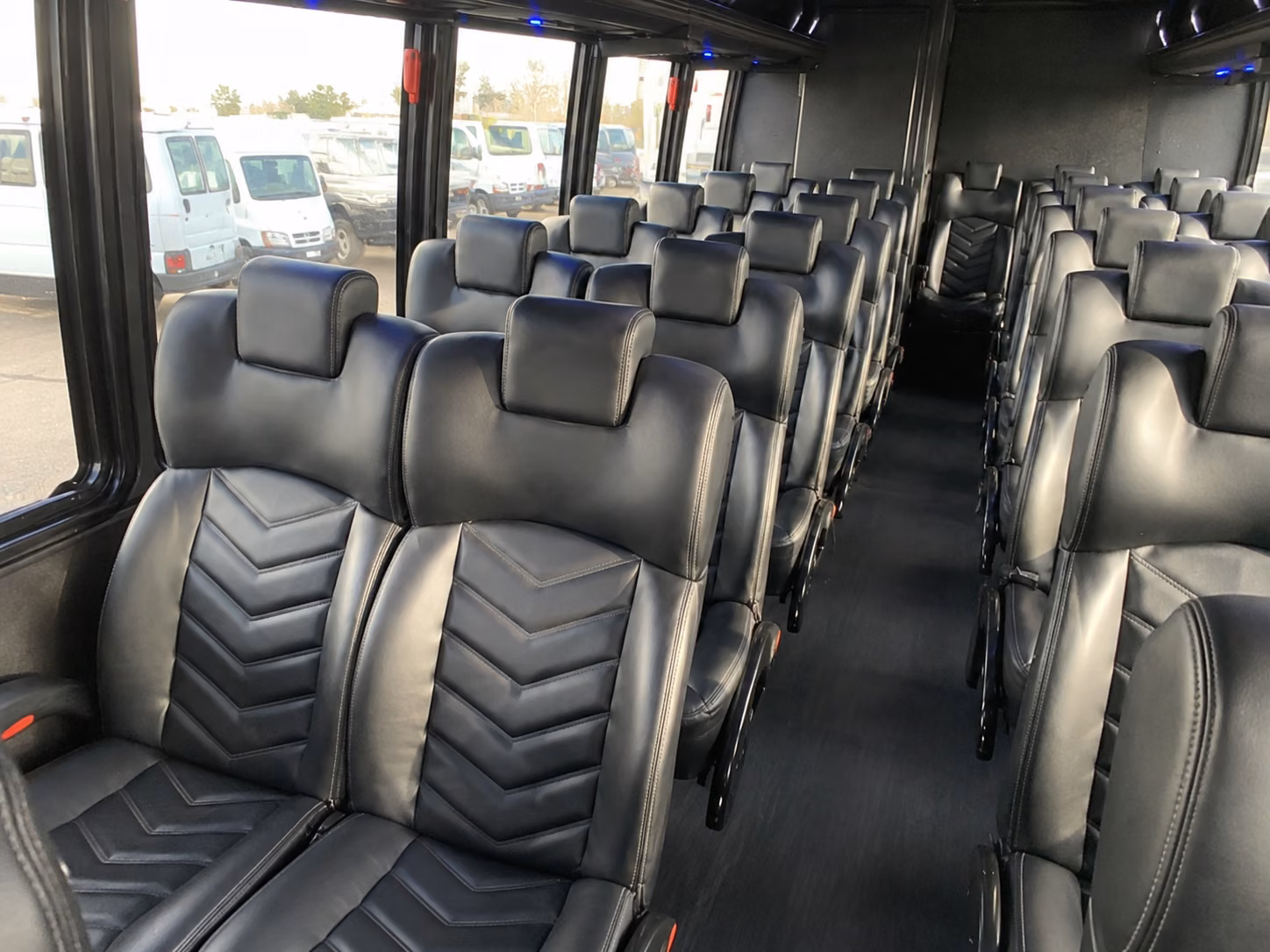 lakewood 20 passenger minibus interior