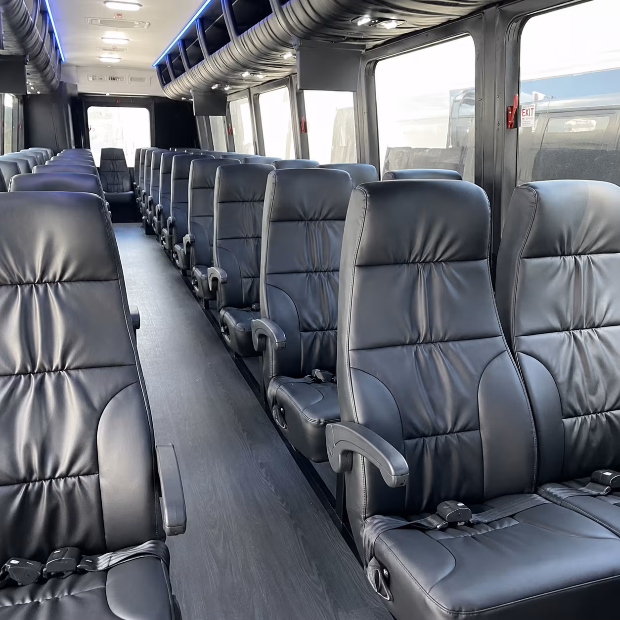 lakewood 25 passenger minibus interior