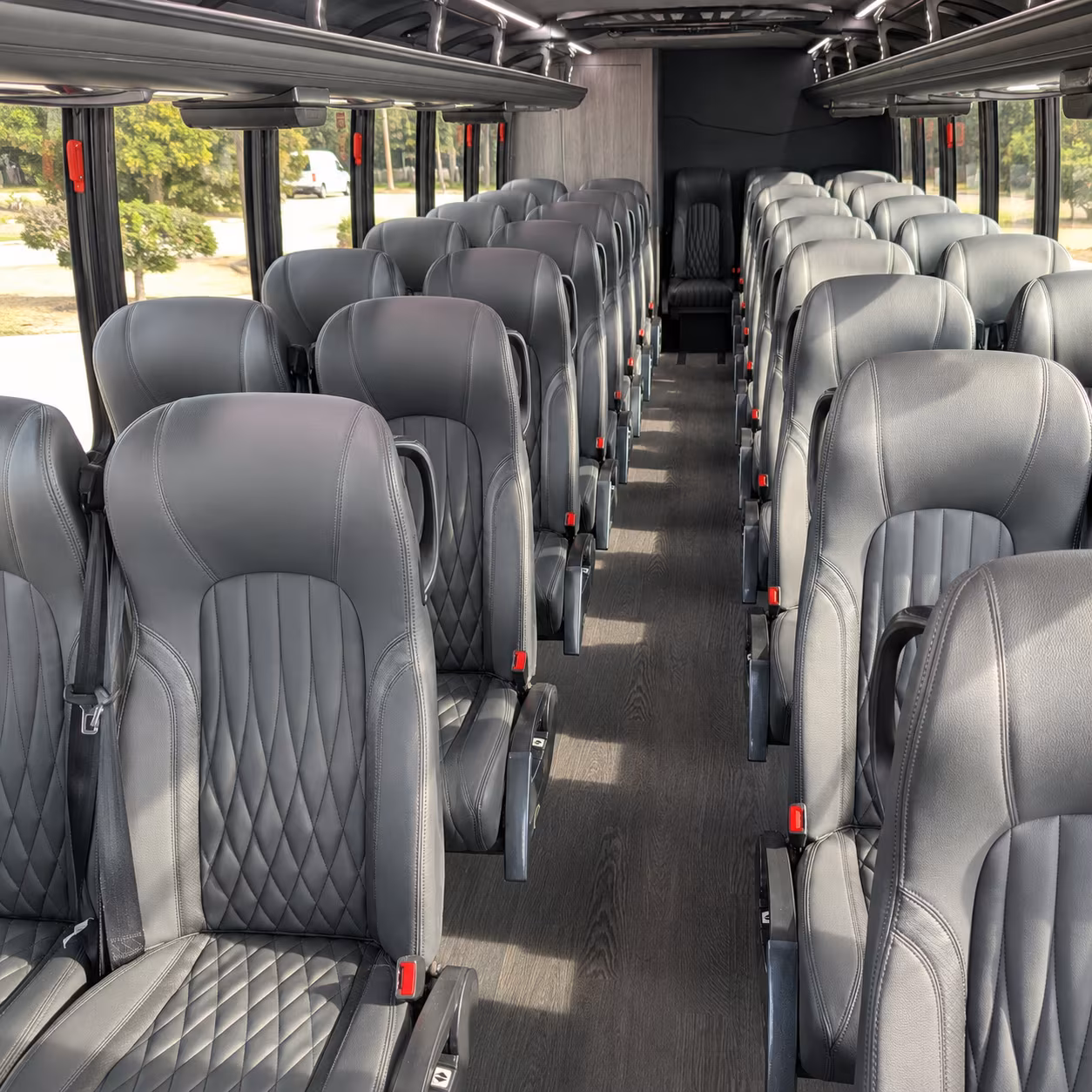 lakewood 28 passenger minibus interior