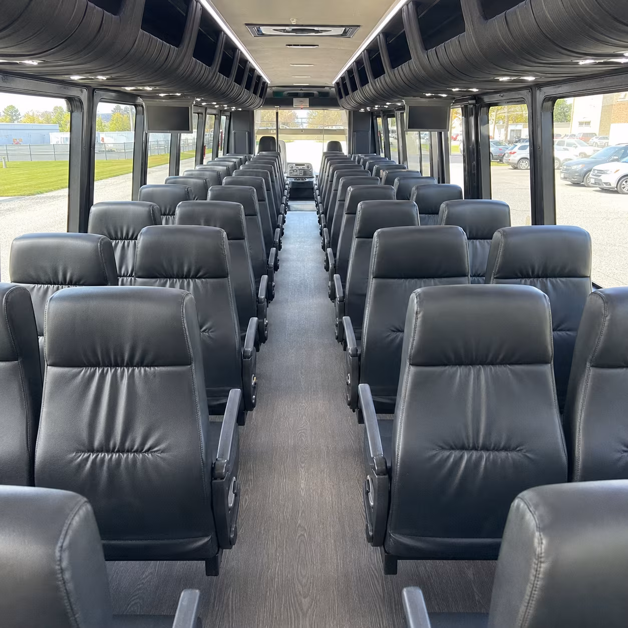 lakewood 30 passenger minibus inside