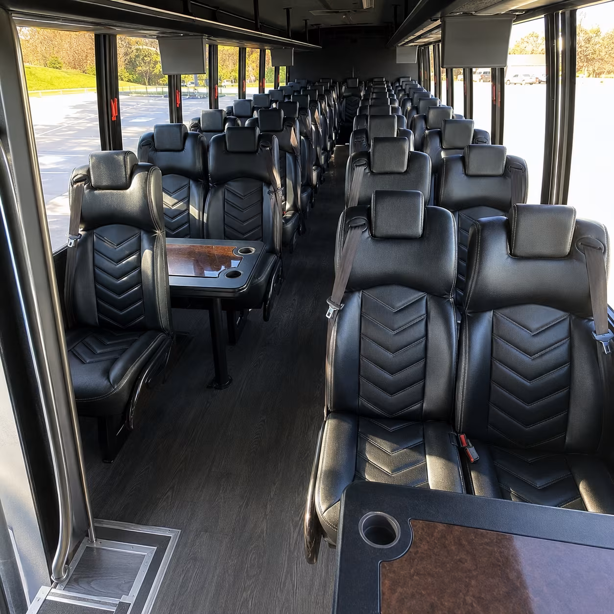 lakewood 30 passenger minibus interior