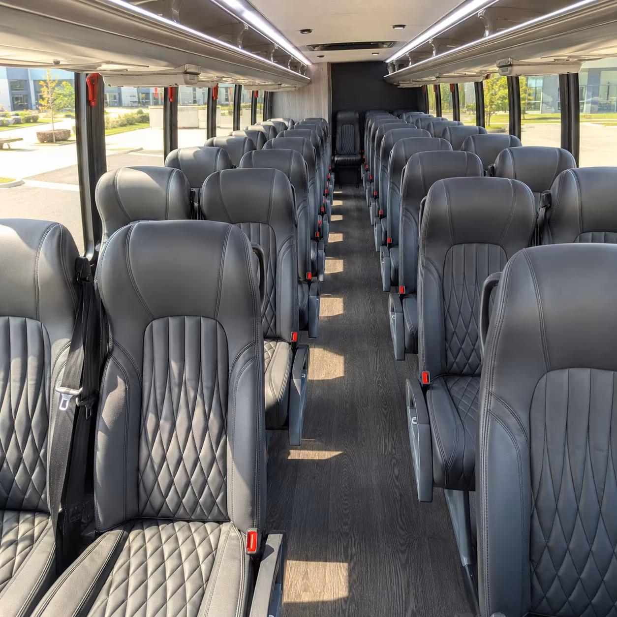 lakewood 35 passenger minibus interior