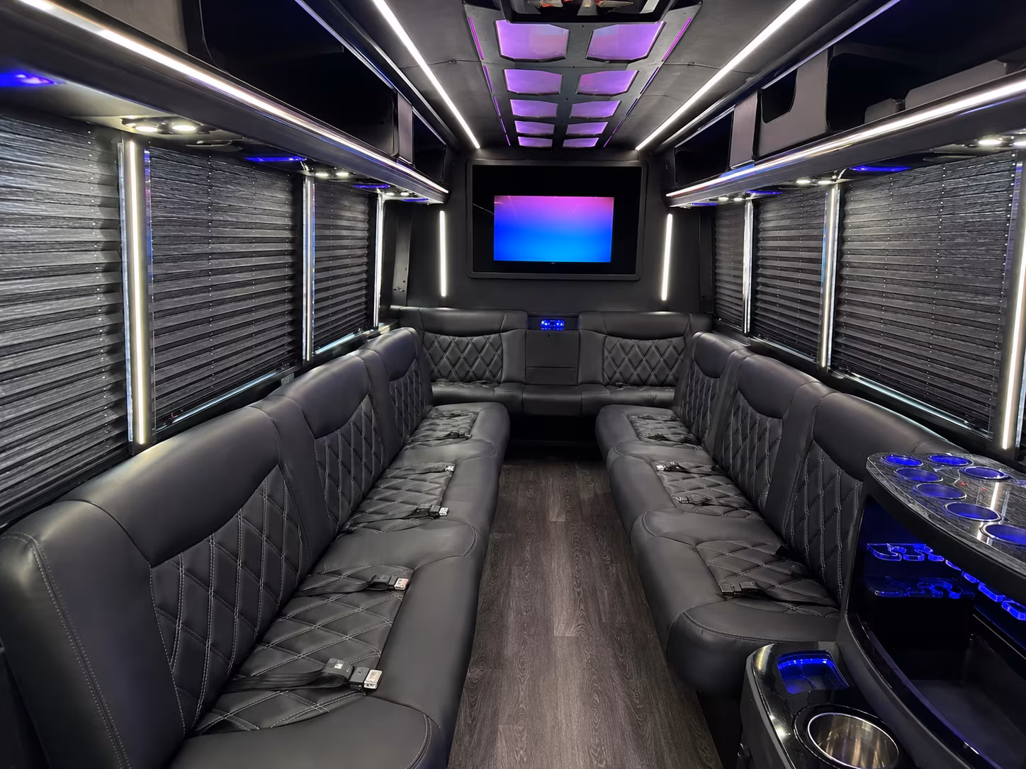 lakewood wedding party bus rental