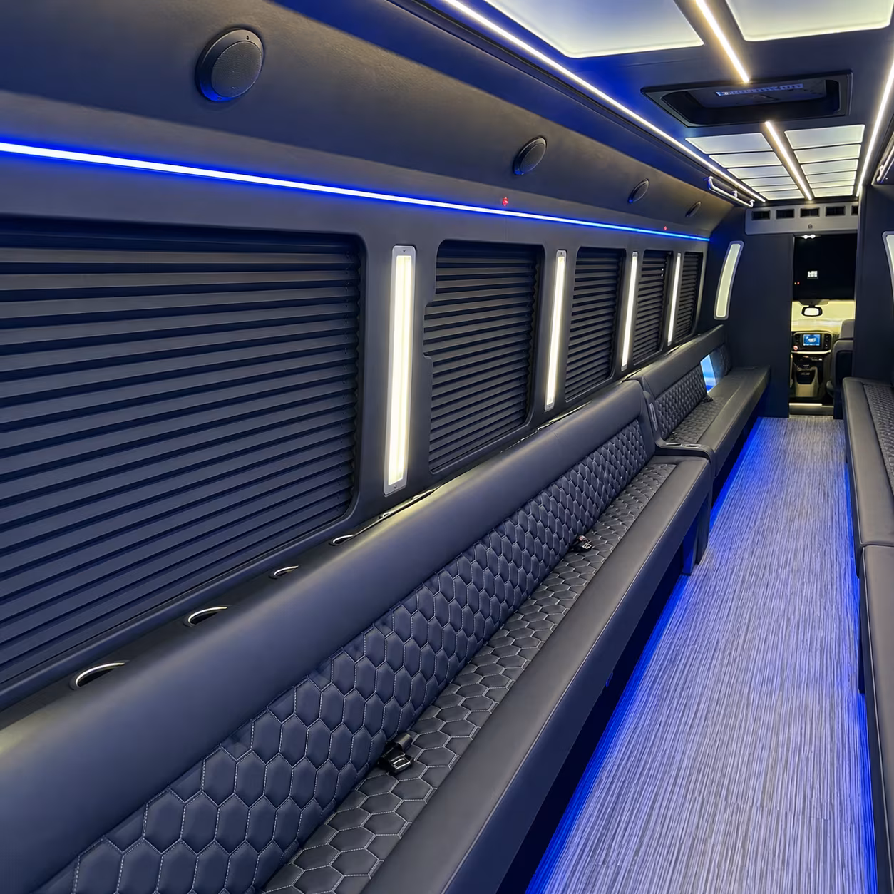 party buses for lakewood wedding parties and bridal squads